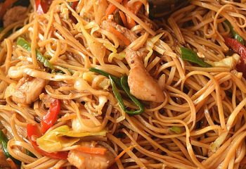 Veggie Lo mein (Chicken or shrimp)