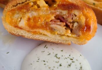 Chicken Bacon Ranch Stromboli Chicken Bacon Ranch Stromboli
