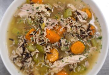 Chicken and wild rice soup Chicken and wild rice soup