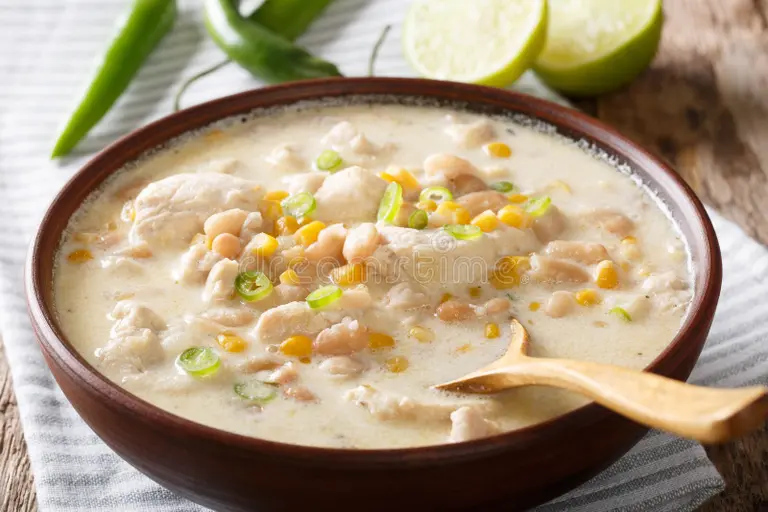 White chicken chili (No beans) A Taste Of Time, Inc