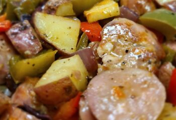 Mixed Vegetables with Chicken or Sausage