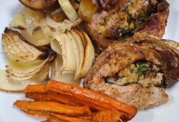 Roasted Stuffed Pork