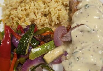 Pork Chop with your choice of sauce