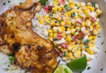 Mexican street corn chicken and rice Mexican street corn chicken and rice